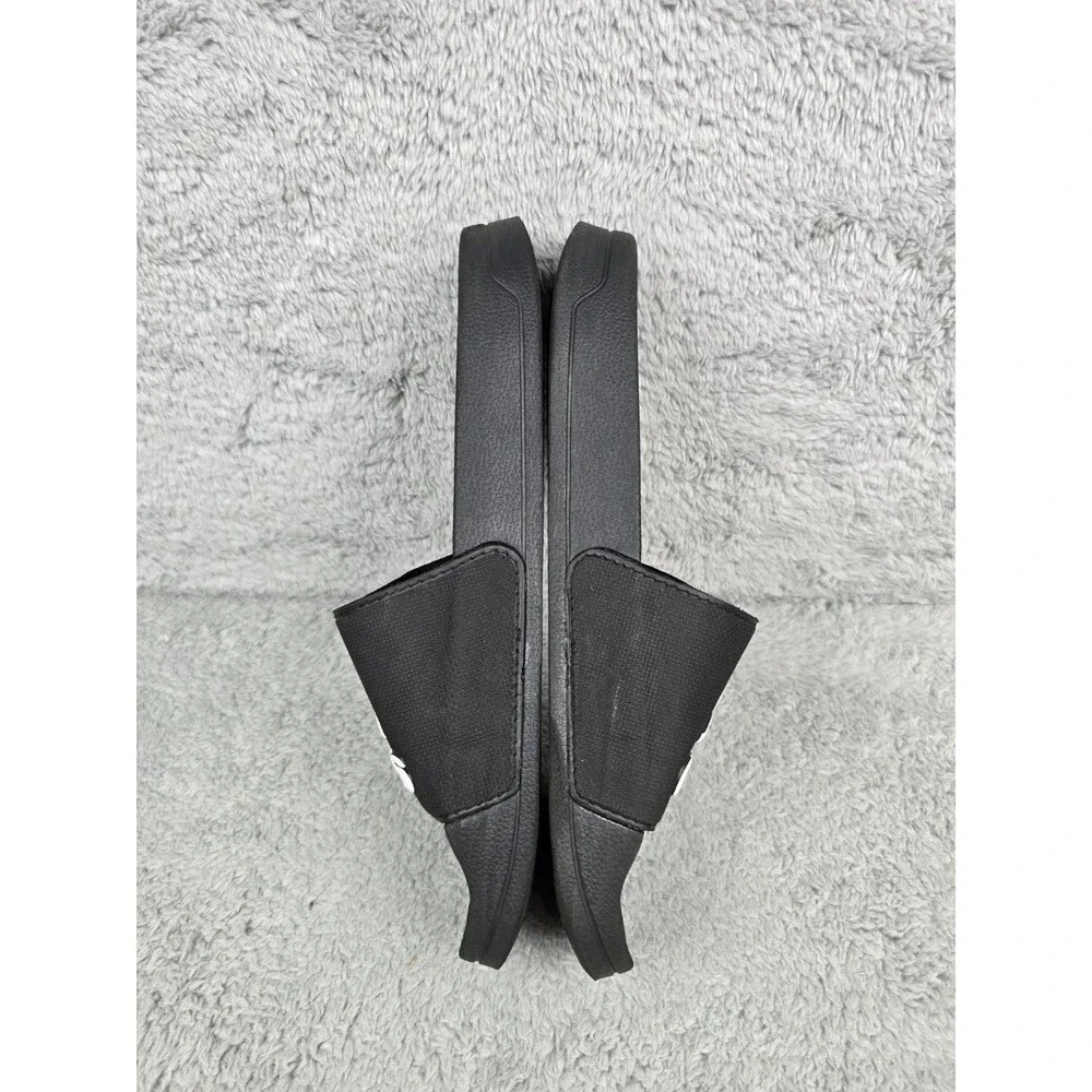Adidas Open Toe Slip On Slide Sandal Black Men's Size 6 Adilette Comfort